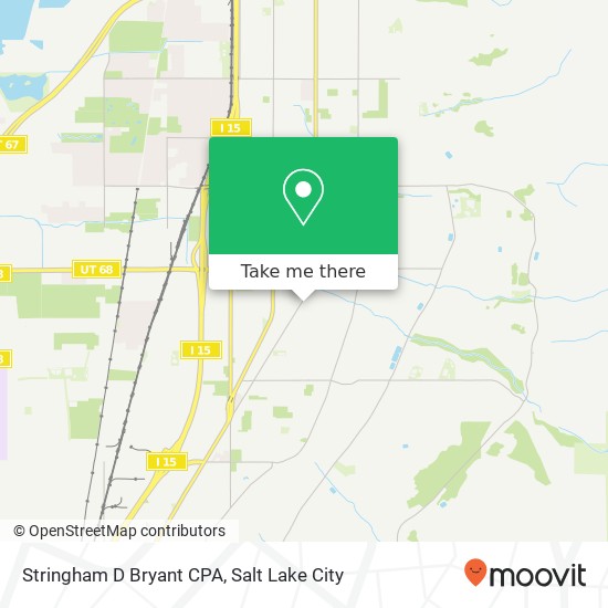 Stringham D Bryant CPA map