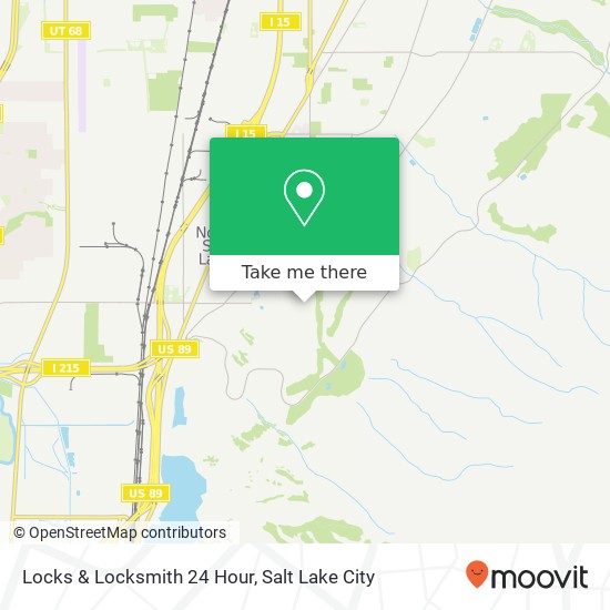 Locks & Locksmith 24 Hour map