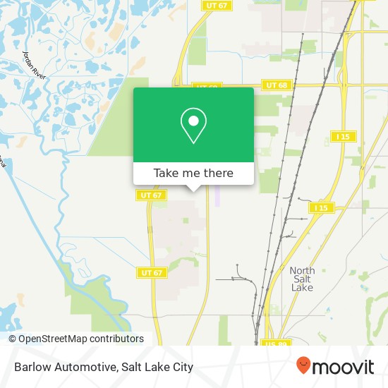 Barlow Automotive map