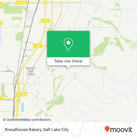 Breadhouse Bakery map