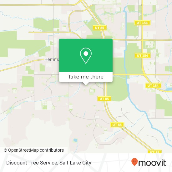 Mapa de Discount Tree Service