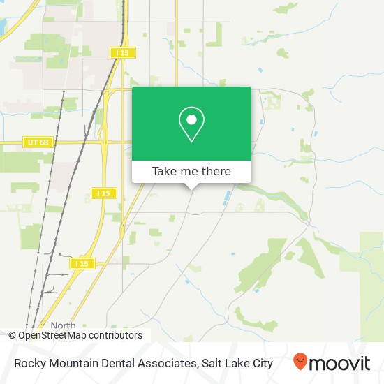 Mapa de Rocky Mountain Dental Associates