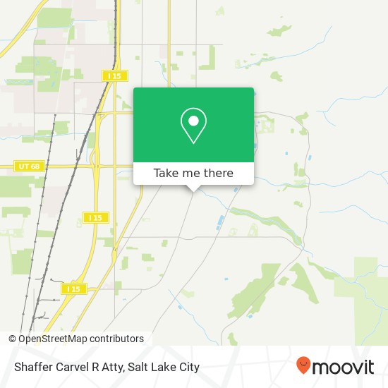 Shaffer Carvel R Atty map