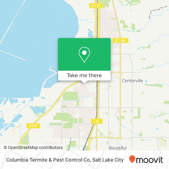 Columbia Termite & Pest Control Co map