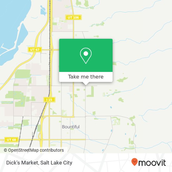 Dick's Market map