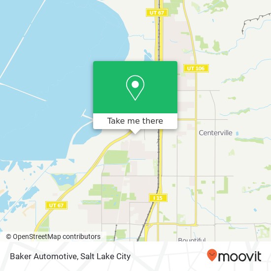 Mapa de Baker Automotive