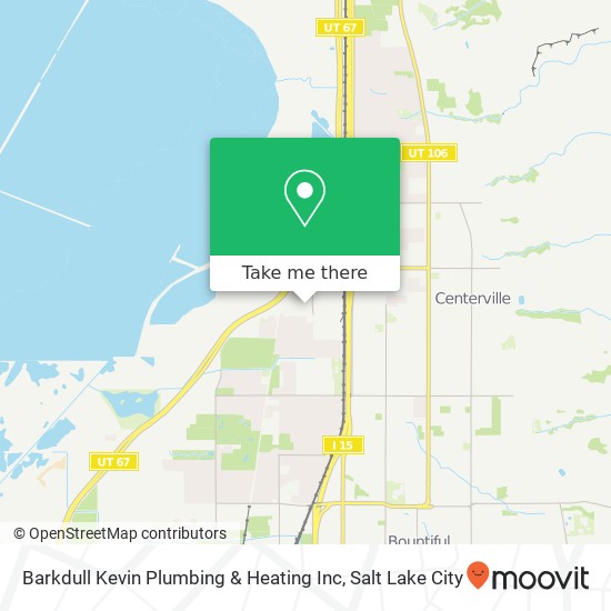 Barkdull Kevin Plumbing & Heating Inc map