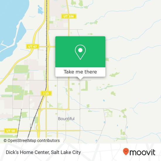 Dick's Home Center map