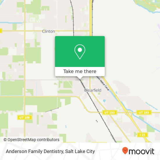 Anderson Family Dentistry map