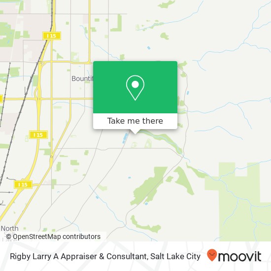 Rigby Larry A Appraiser & Consultant map