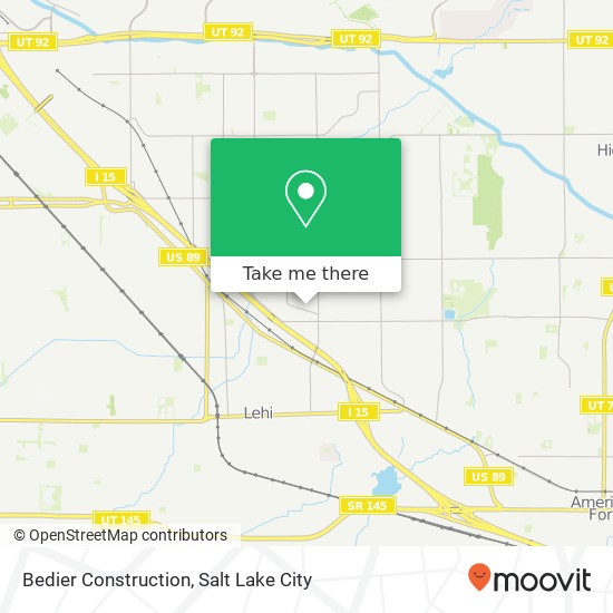 Bedier Construction map