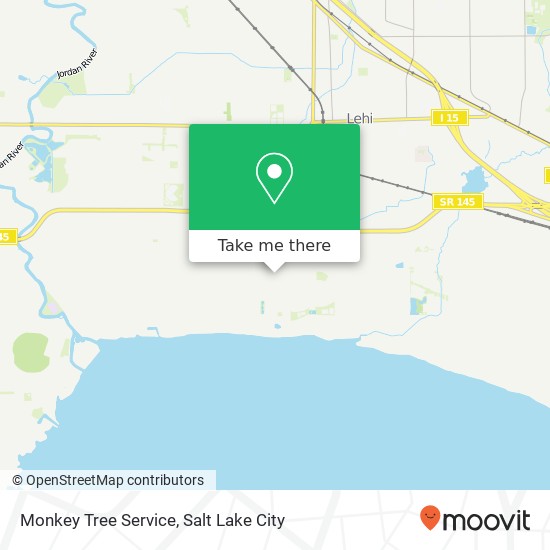 Monkey Tree Service map