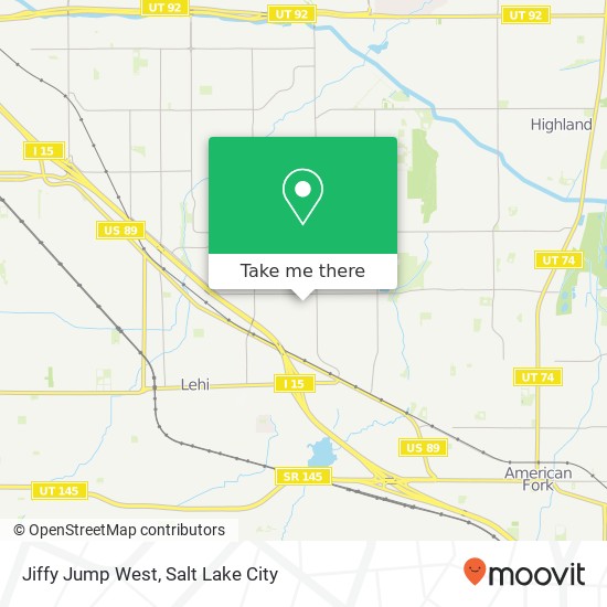 Jiffy Jump West map