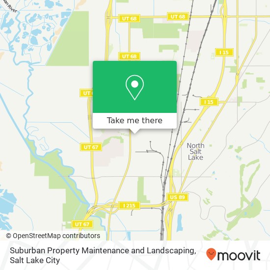 Suburban Property Maintenance and Landscaping map