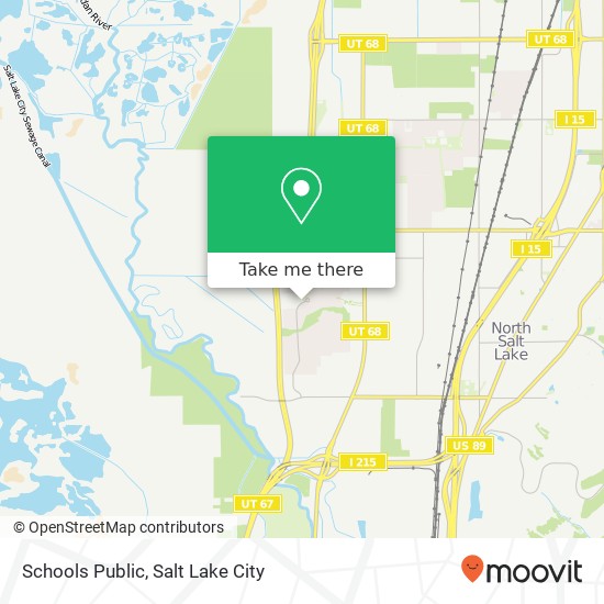 Schools Public map