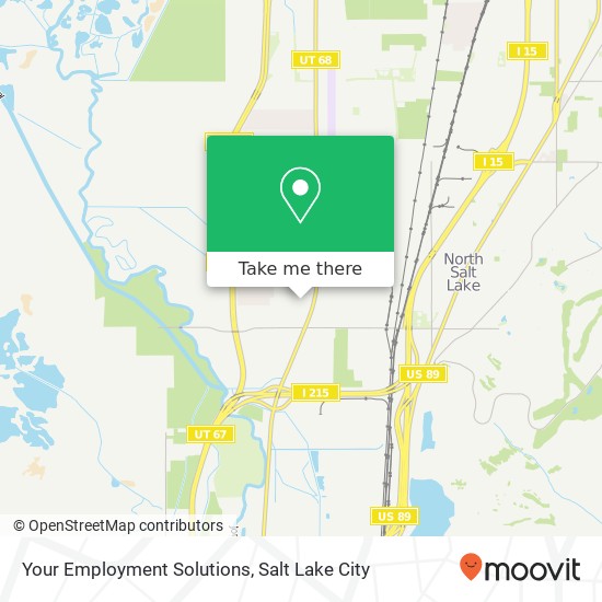 Your Employment Solutions map