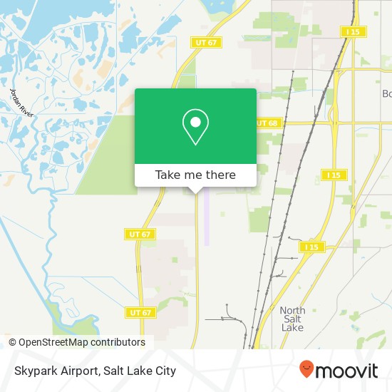 Skypark Airport map