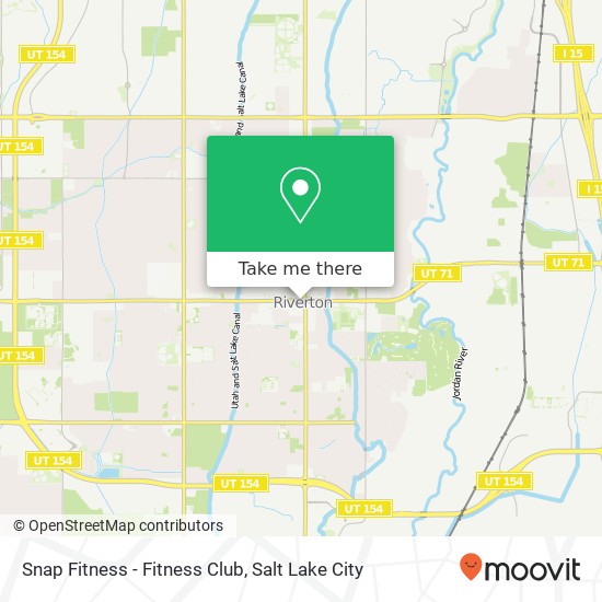 Mapa de Snap Fitness - Fitness Club