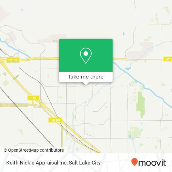 Keith Nickle Appraisal Inc map