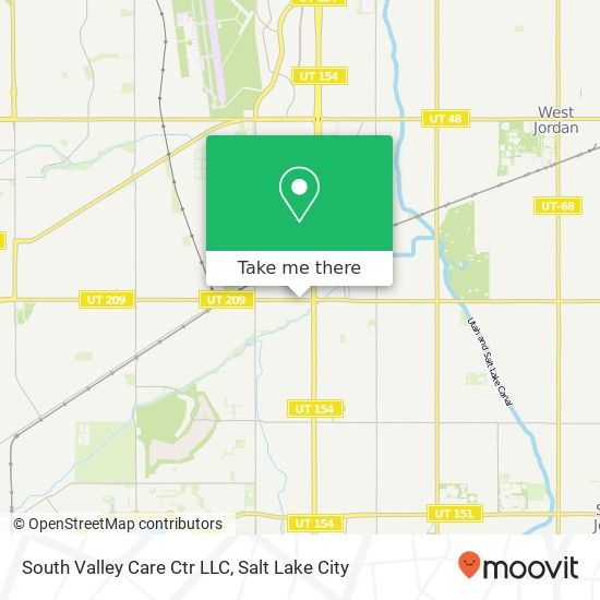 South Valley Care Ctr LLC map