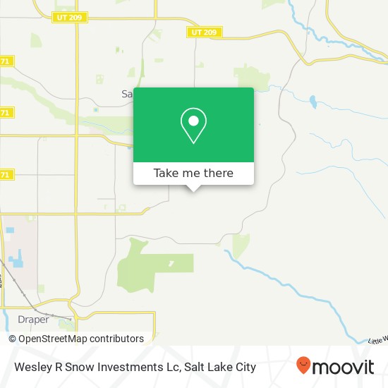 Mapa de Wesley R Snow Investments Lc