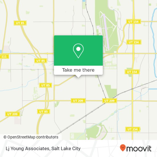 Lj Young Associates map