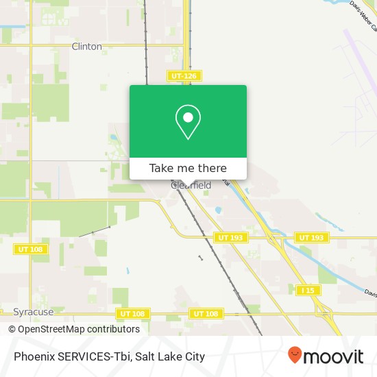 Mapa de Phoenix SERVICES-Tbi