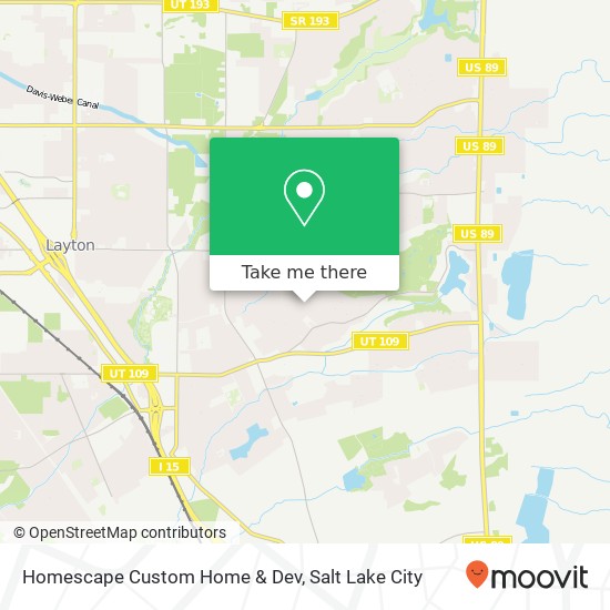 Mapa de Homescape Custom Home & Dev