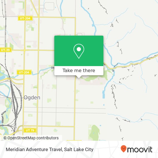 Meridian Adventure Travel map