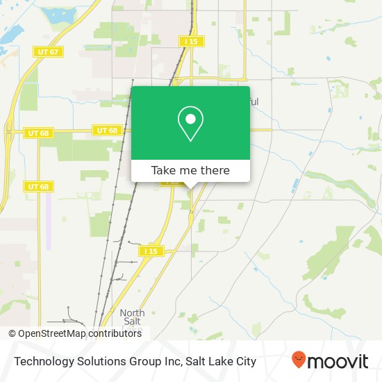 Technology Solutions Group Inc map