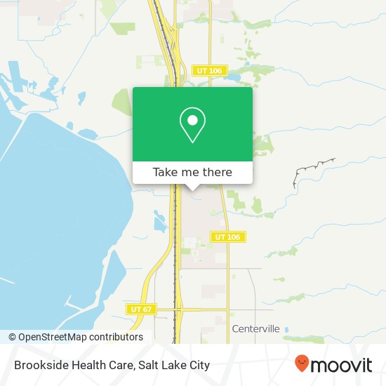 Mapa de Brookside Health Care