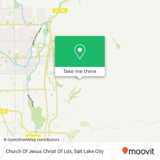 Mapa de Church Of Jesus Christ Of Lds