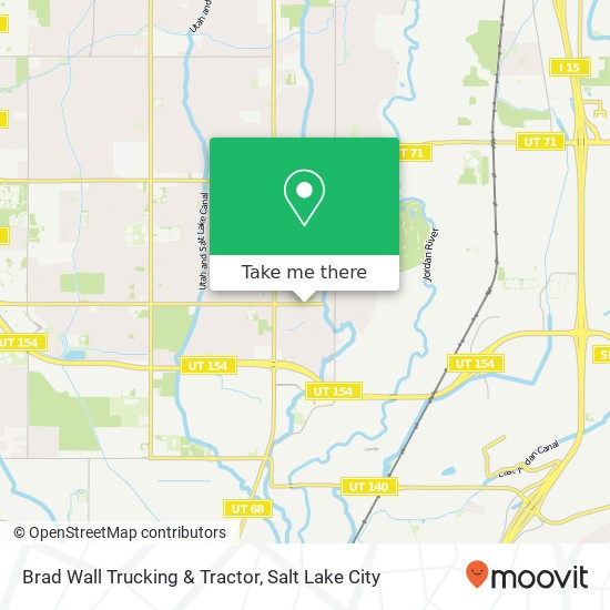 Mapa de Brad Wall Trucking & Tractor