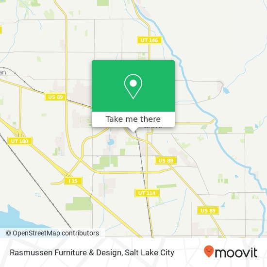 Rasmussen Furniture & Design map