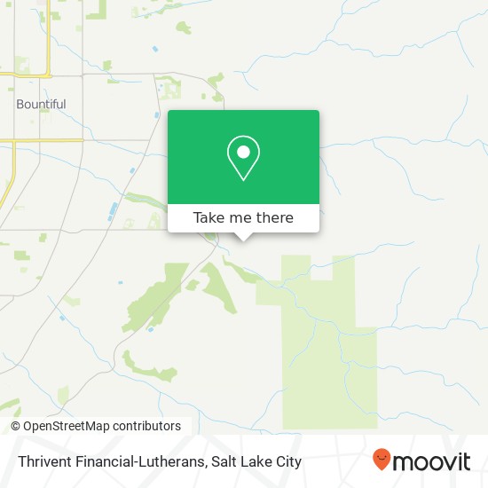 Thrivent Financial-Lutherans map