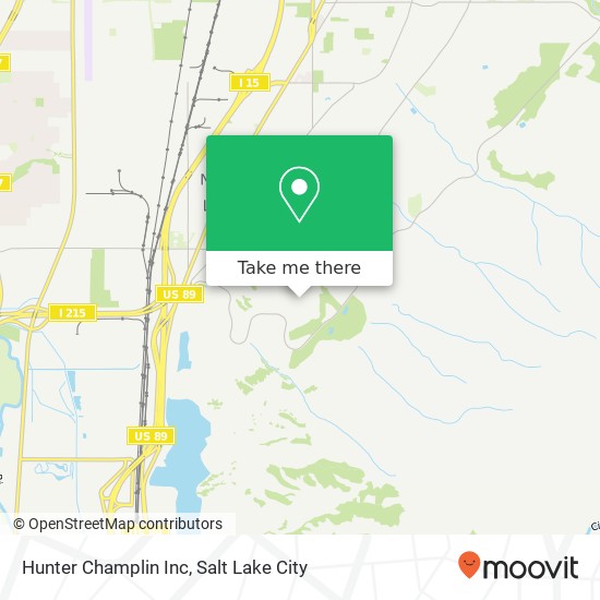 Hunter Champlin Inc map