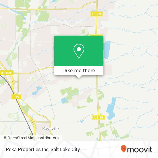 Peka Properties Inc map