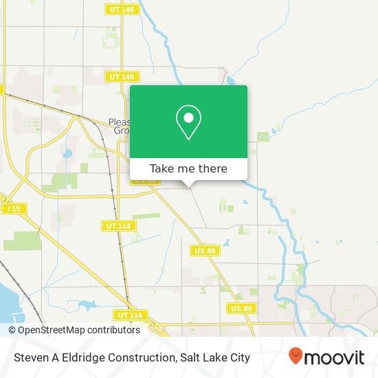 Steven A Eldridge Construction map