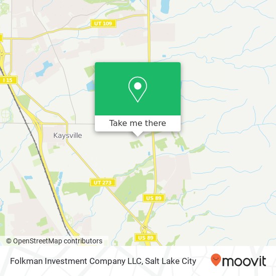 Mapa de Folkman Investment Company LLC