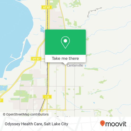 Mapa de Odyssey Health Care