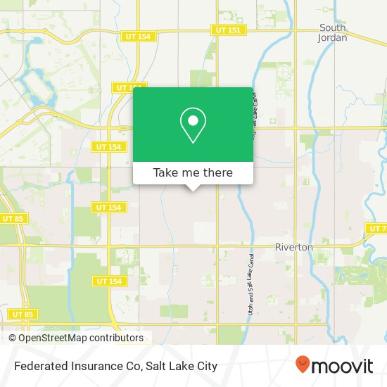 Federated Insurance Co map