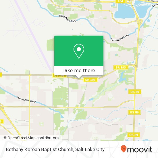 Bethany Korean Baptist Church map