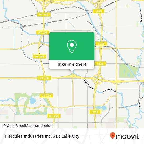 Hercules Industries Inc map