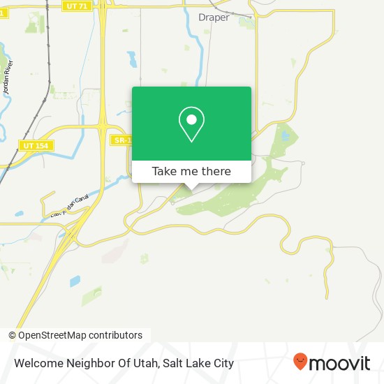 Mapa de Welcome Neighbor Of Utah