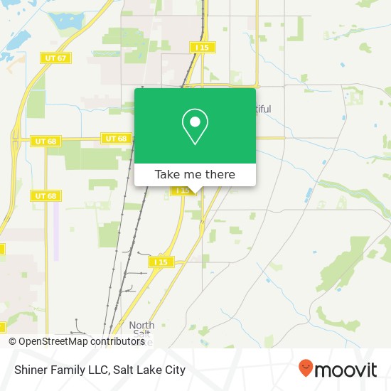 Shiner Family LLC map