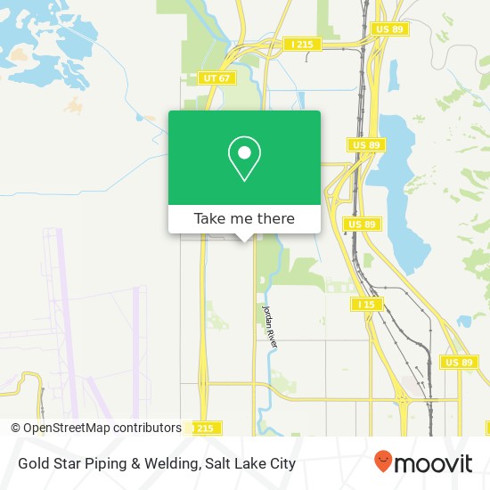 Gold Star Piping & Welding map