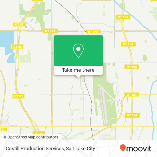 Costill Production Services map