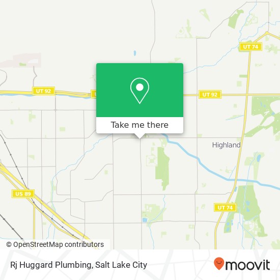 Mapa de Rj Huggard Plumbing