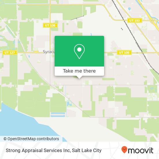 Strong Appraisal Services Inc map