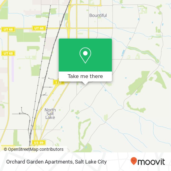 Orchard Garden Apartments map